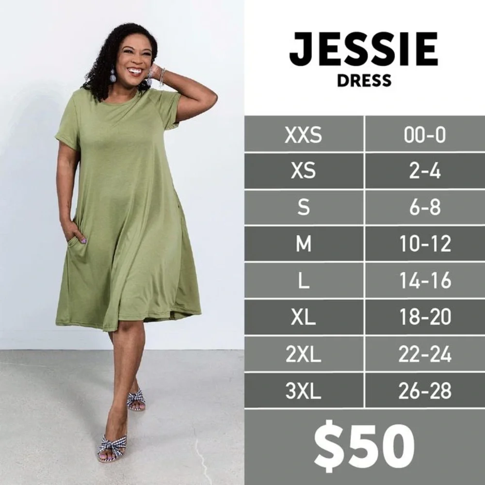 Swing dress with pockets - Picture 4 of 4